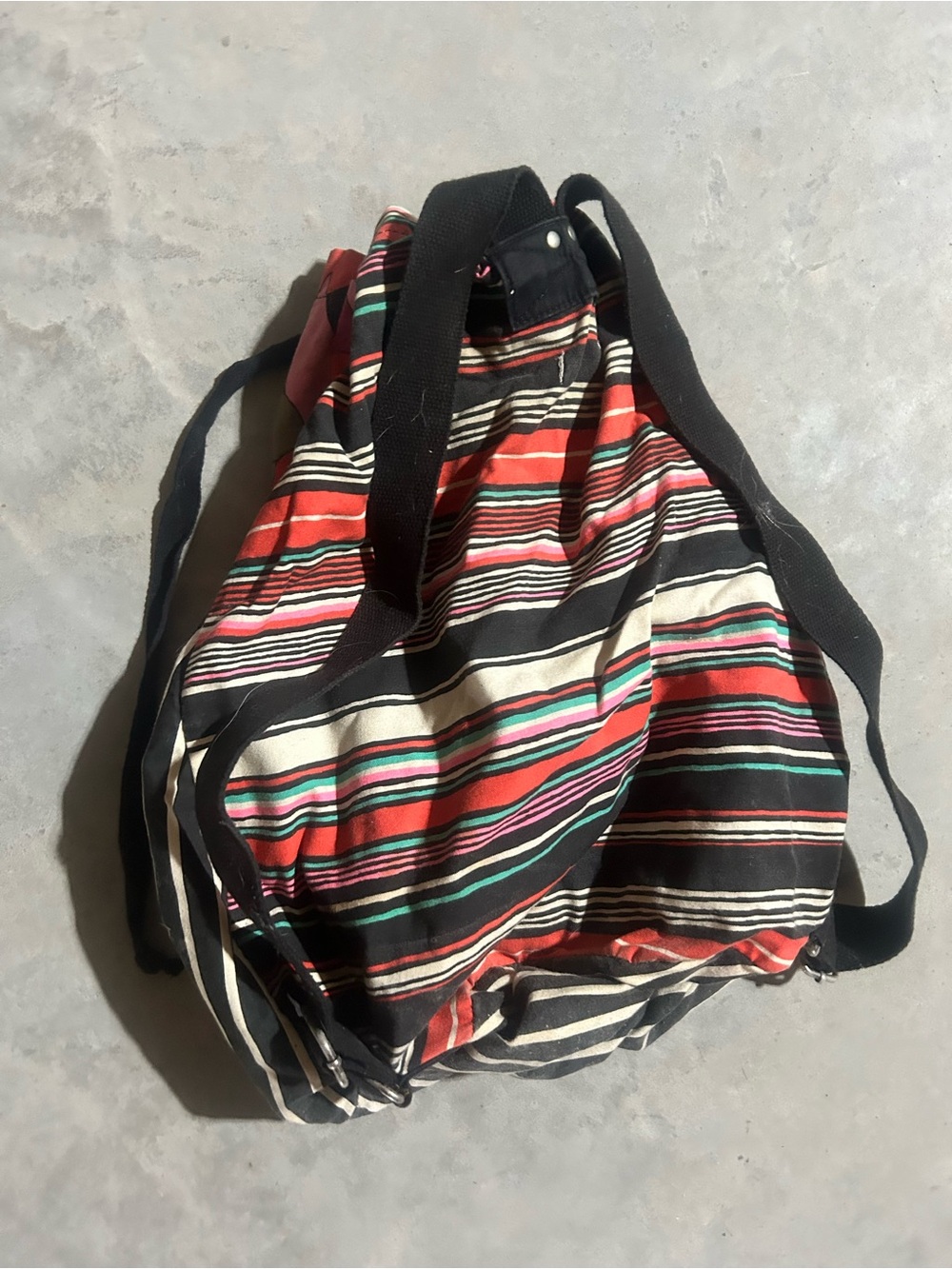 roxy billabong drawstring backpack - Picture 2 of 6